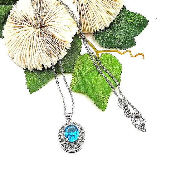 STERLING BLUE  TOPAZE! - Picture 4 of 6